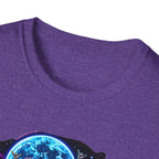 Bone Rattling Surf Tribe T-Shirt — Neon Skull Surf Van Graphic Tee