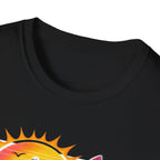 Surfer Girls Rock T-Shirt — Retro Beach Skull Surfboard Tee