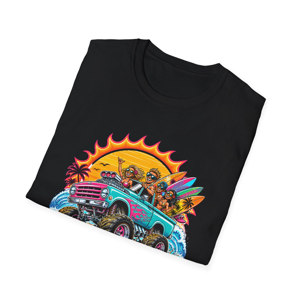 Surf Buggy T-Shirt — Retro Beach Cruiser Graphic Tee