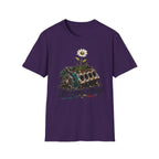 T-Shirt — 'Life Finds a Way' Daisy Rising from Rust Graphic Tee