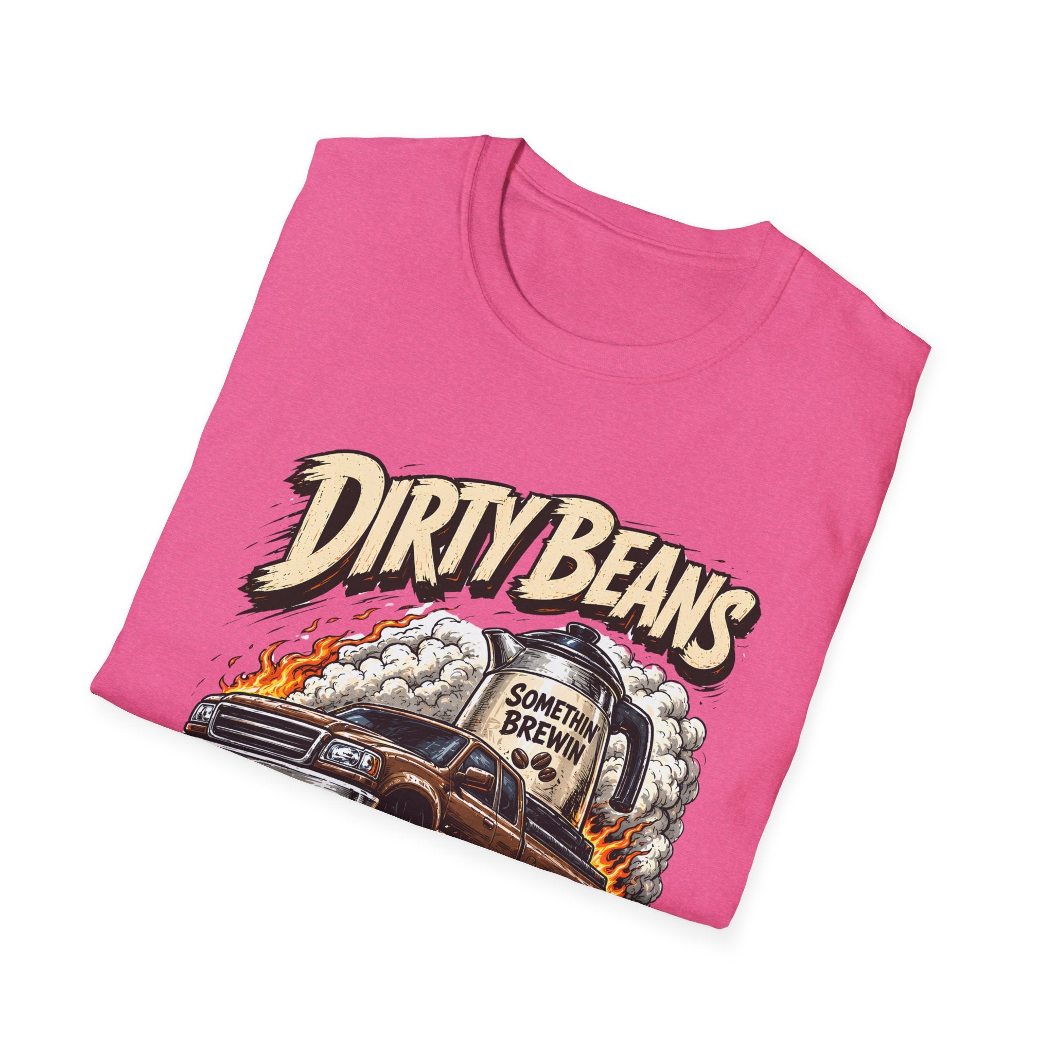 Dirty Beans Monster Truck T-Shirt — Smoky Off-Road Graphic Tee