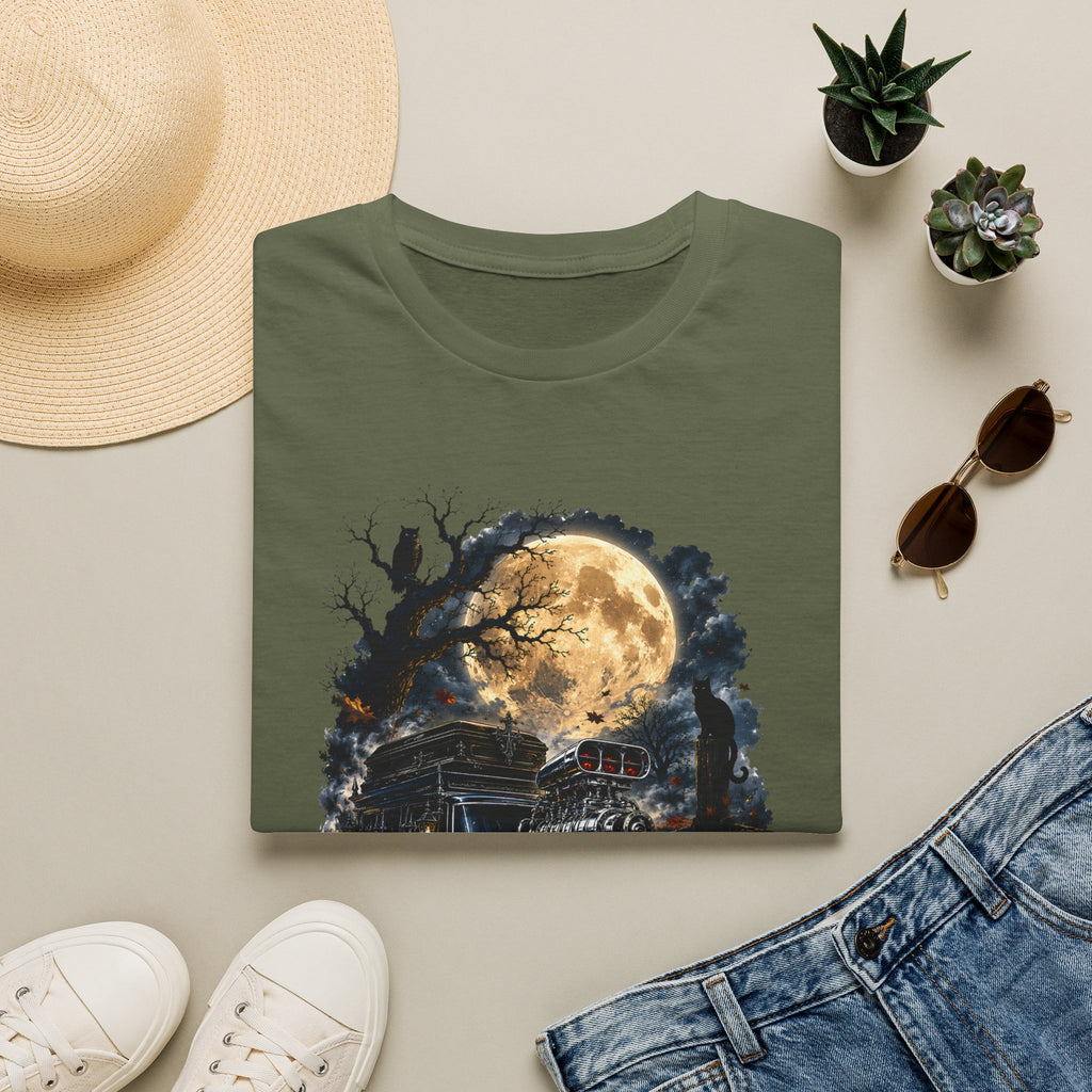 Halloween Full Moon Train T-Shirt