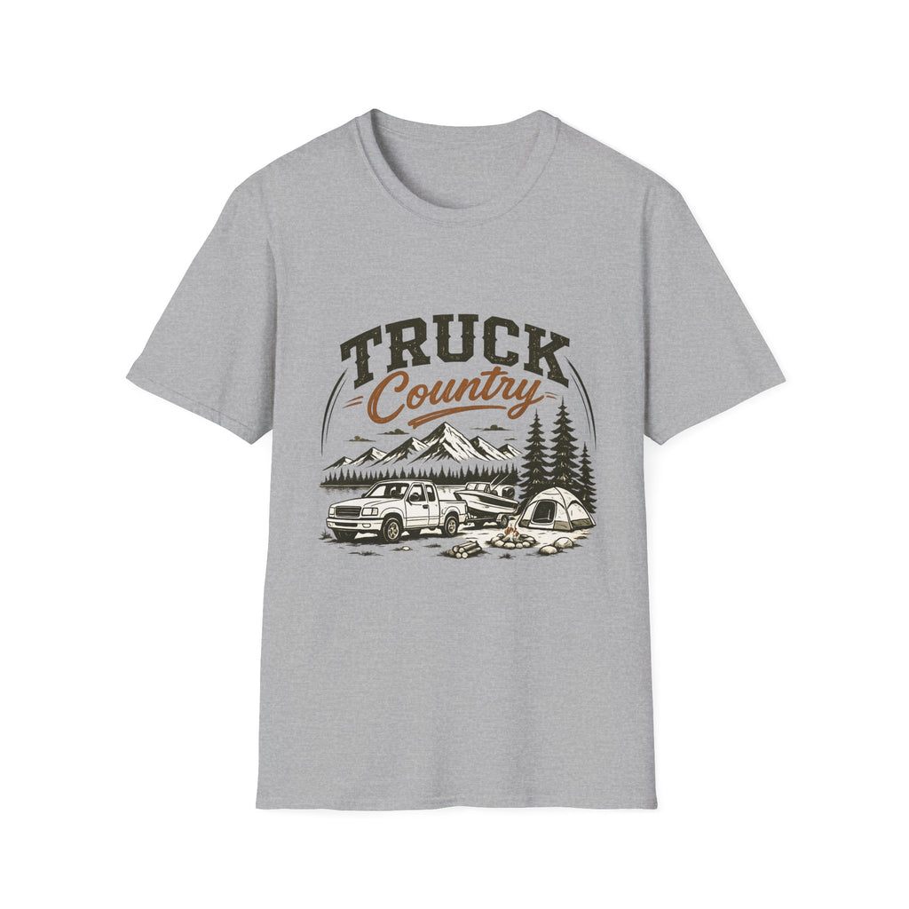 Truck Country T-Shirt — Vintage Camping Truck Graphic Tee