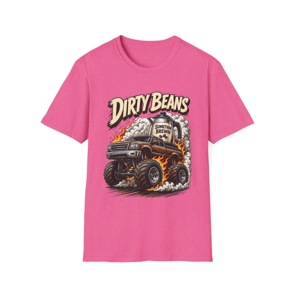 Dirty Beans Monster Truck T-Shirt — Smoky Off-Road Graphic Tee