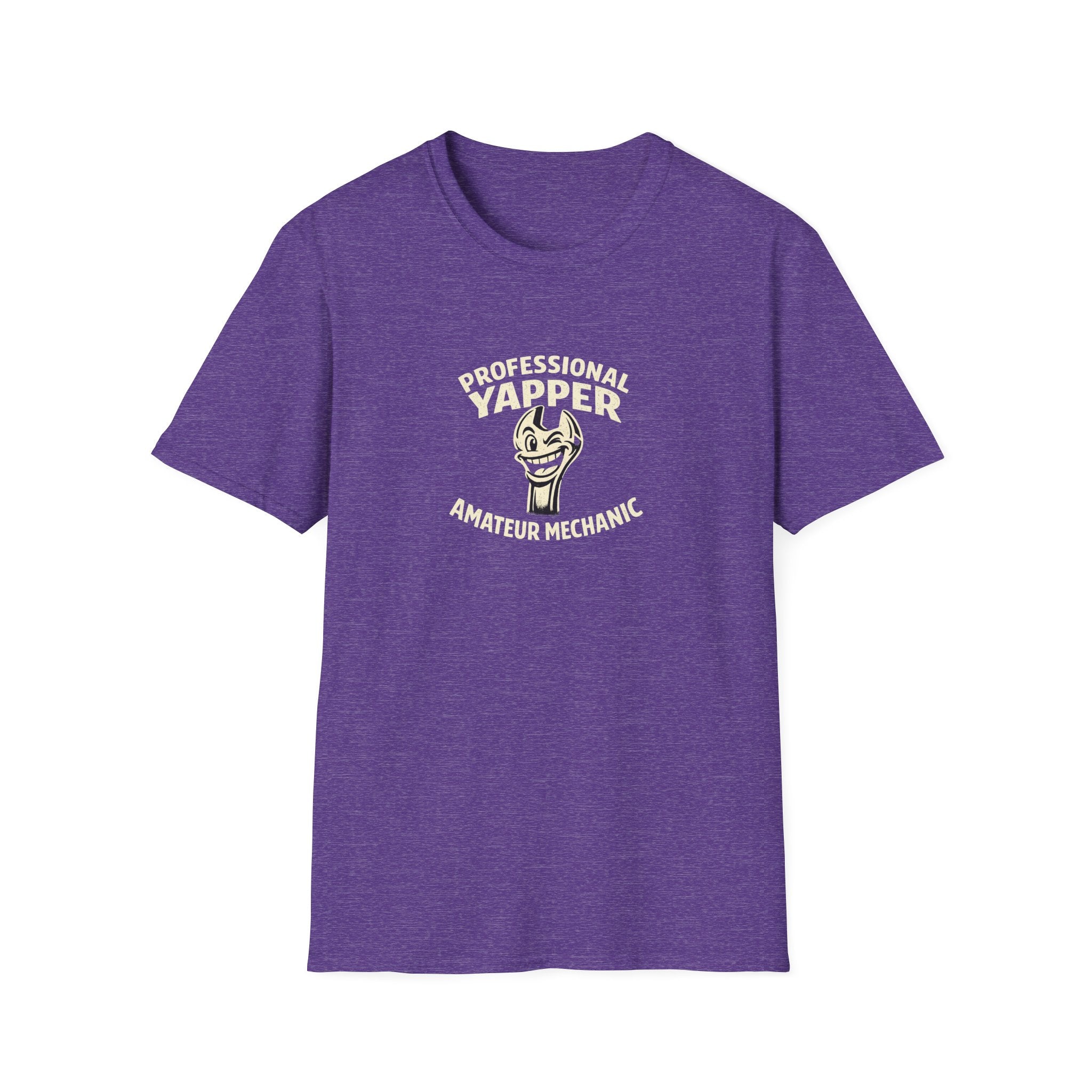 T-Shirt — "Professional Yapper, Amateur Mechanic" Funny Mechanic Tee