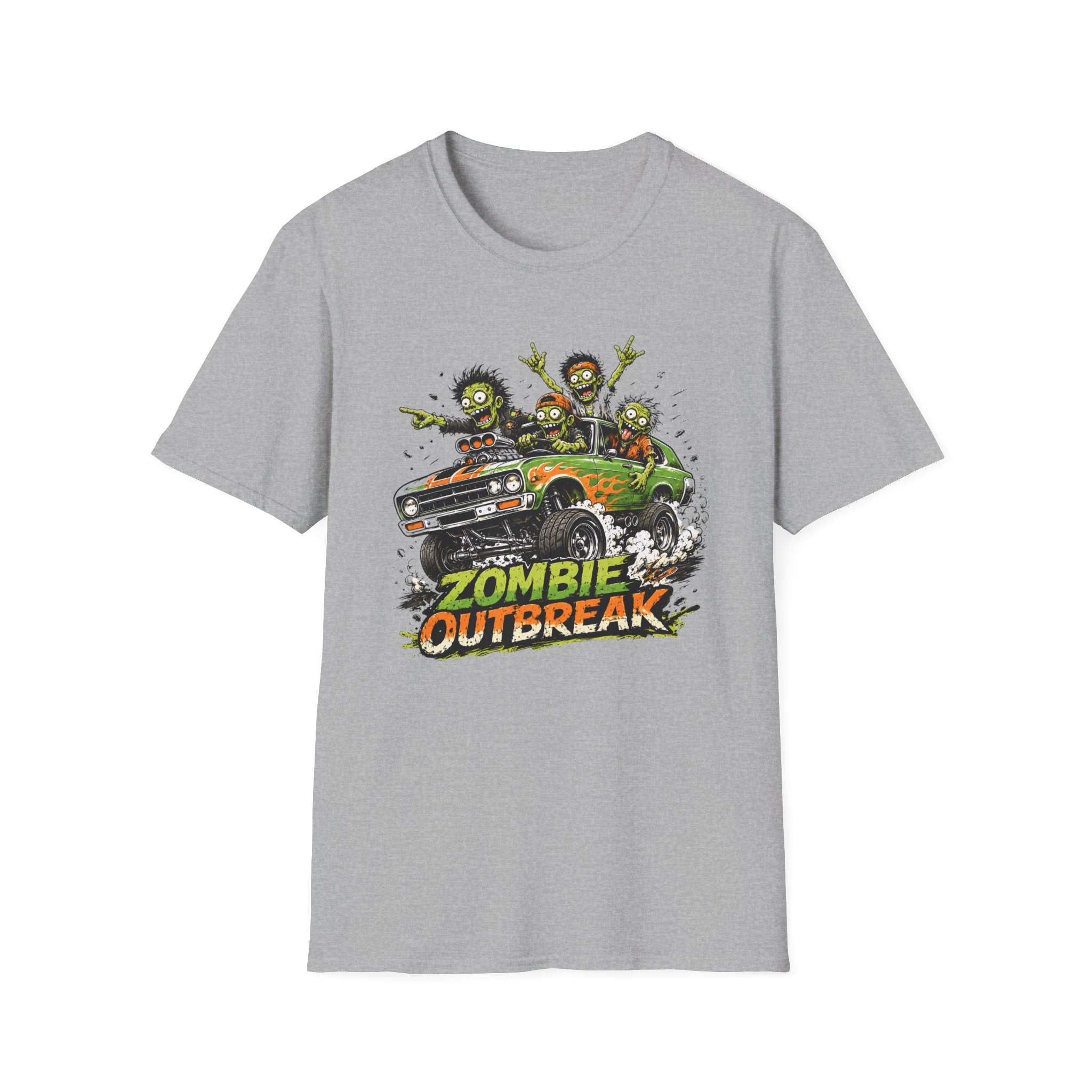 Zombie Outbreak Graphic T-Shirt