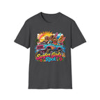 Surfer Girls Rock T-Shirt — Retro Beach Skull Surfboard Tee