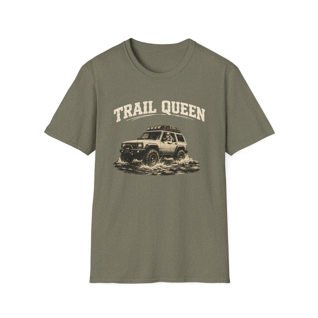 Trail Queen T-Shirt — Off-Road Jeep Adventure Tee for Women