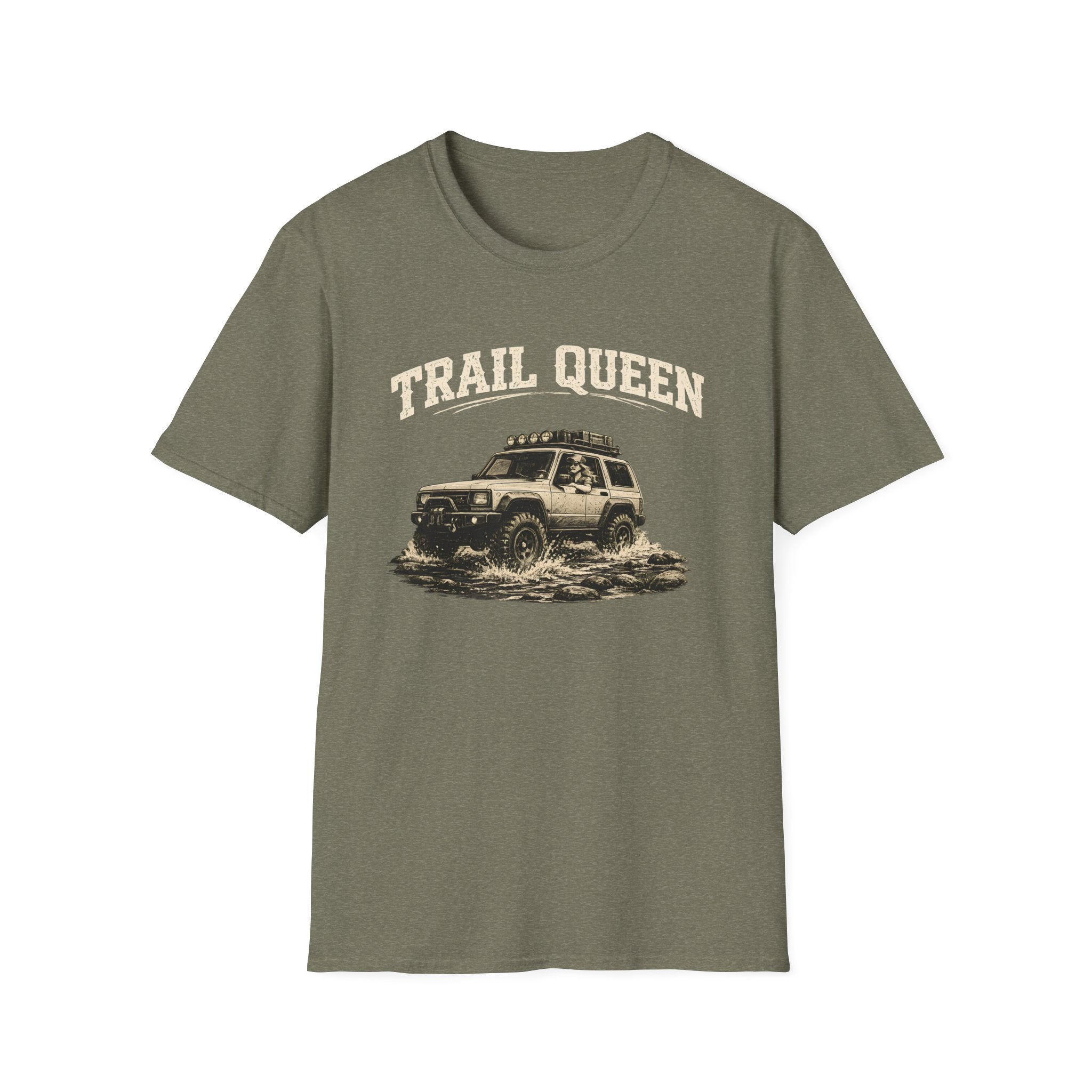 Trail Queen T-Shirt — Off-Road Jeep Adventure Tee for Women