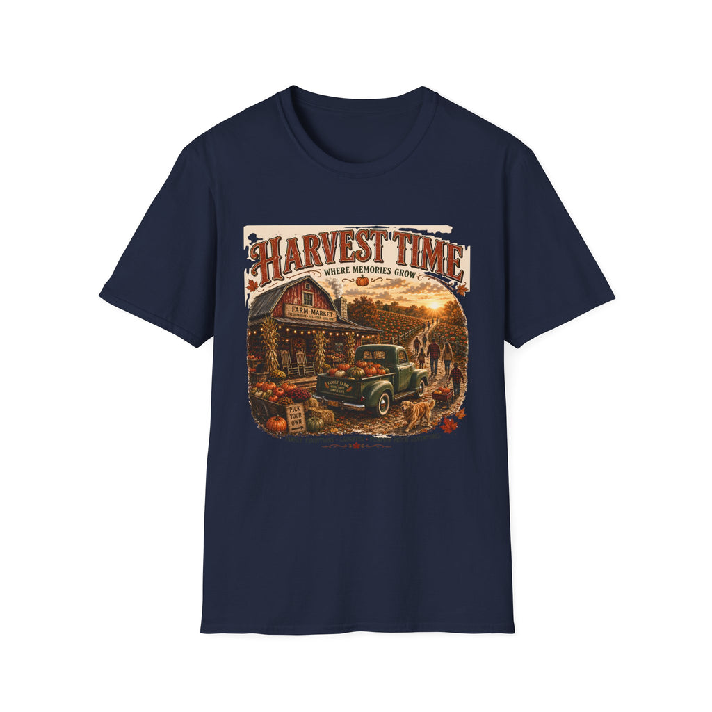 Harvest Time T-Shirt — Vintage Farm Market Fall Tee