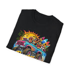 Beaches Do Be Crazy T-Shirt — Retro Surf Road Trip Tee