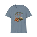 Harvest Time T-Shirt — Vintage Truck, Pumpkins & Fall Farm Design