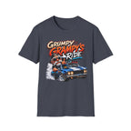 Grumpy Grampy’s Ride T-Shirt — Retro Grandpa Car Racing Tee