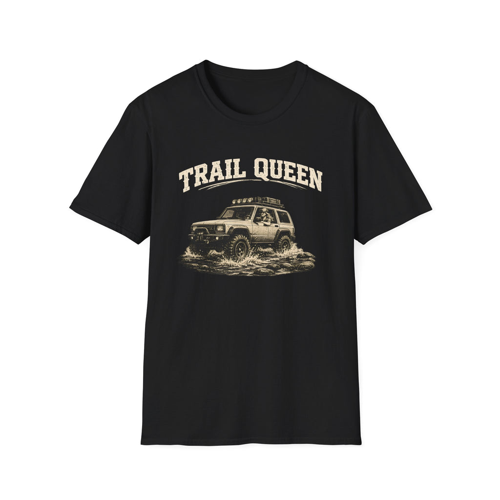 Trail Queen T-Shirt — Off-Road Jeep Adventure Tee for Women