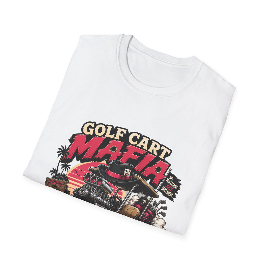 Golf Cart Mafia T-Shirt — Retro Off-Road Golf Cart Graphic Tee