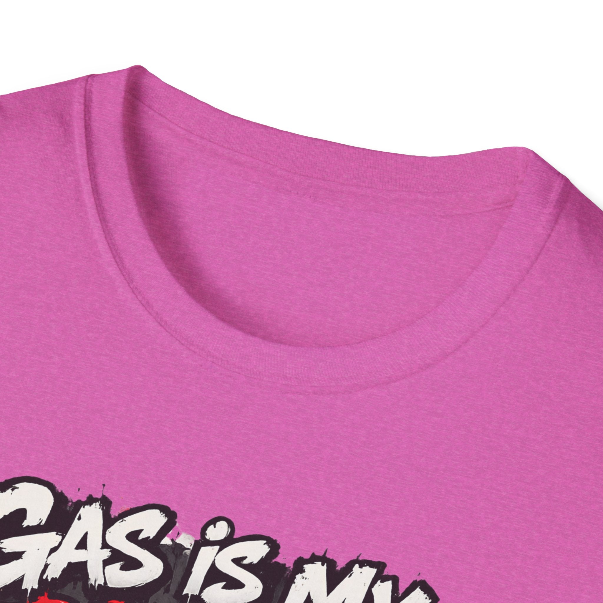 Gas Is My Personality T‑Shirt — Funny Car Fueling Graphic Tee for Gearheads