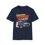 Grumpy Grampy’s Ride T-Shirt — Retro Grandpa Car Racing Tee