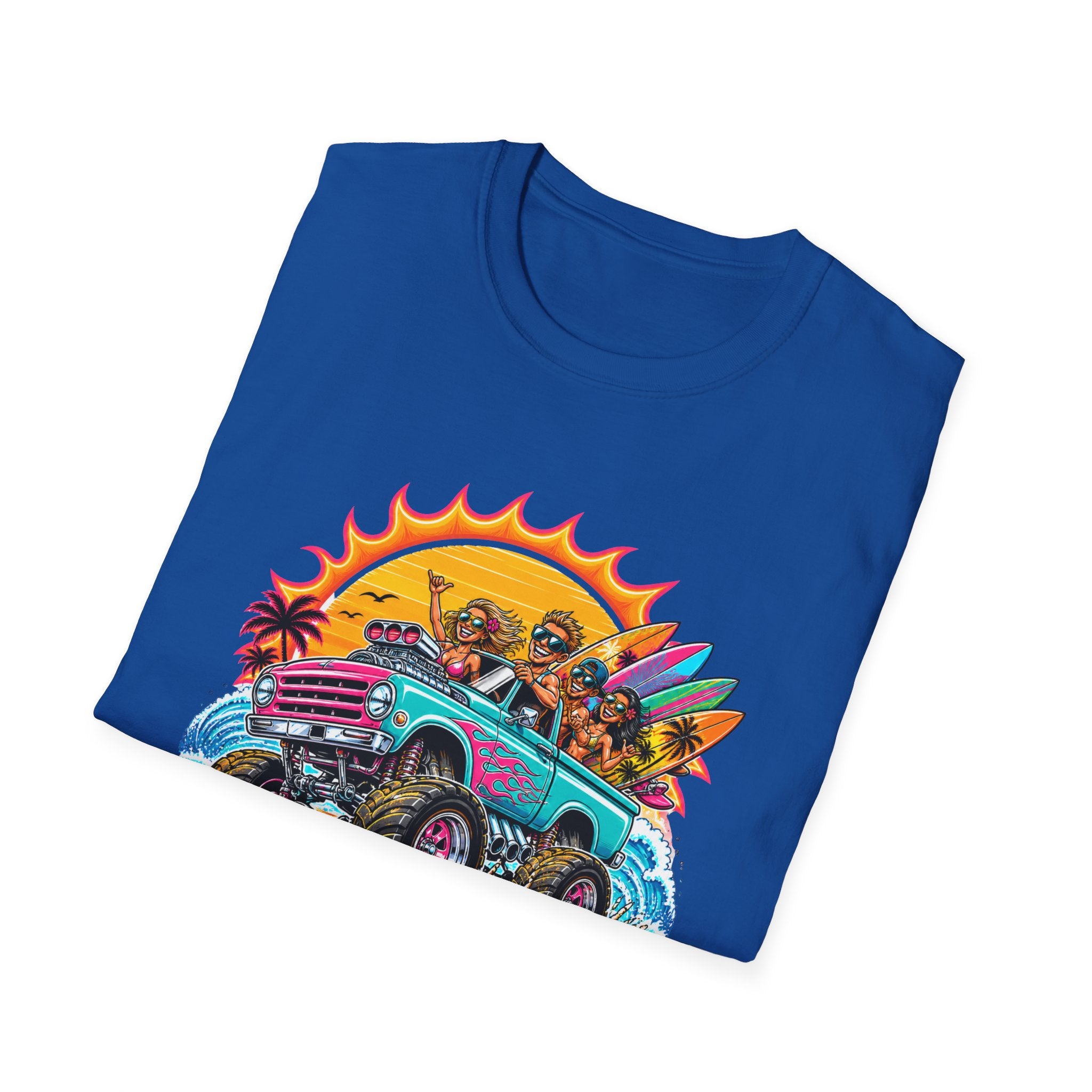 Surf Buggy T-Shirt — Retro Beach Cruiser Graphic Tee