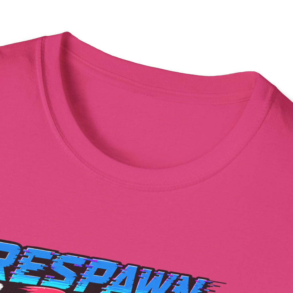 T-Shirt — "Respawn & Redline: No Lag Just Drift" Retro Gaming Drift Car Tee