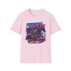 T-Shirt — "Respawn & Redline: No Lag Just Drift" Retro Gaming Drift Car Tee
