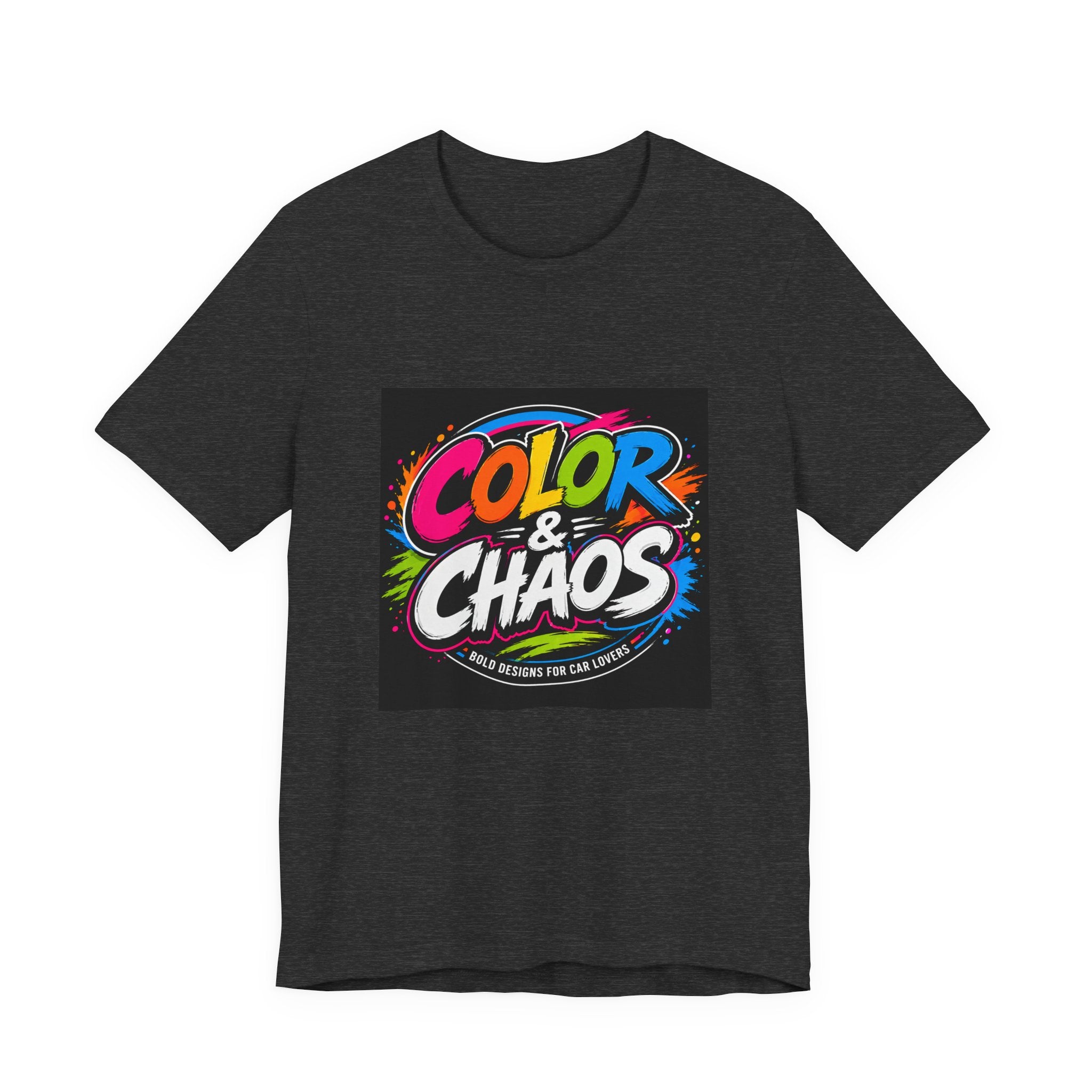 Color & Chaos Graphic Tee — Vibrant Streetwear T-Shirt