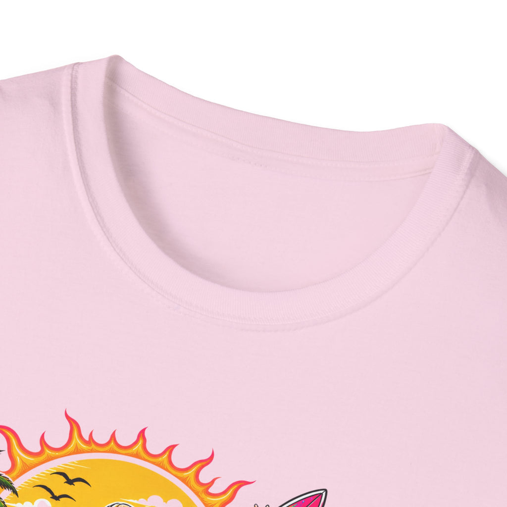 Beaches Do Be Crazy T-Shirt — Retro Surf Road Trip Tee