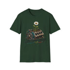 T-Shirt — 'Life Finds a Way' Daisy Rising from Rust Graphic Tee