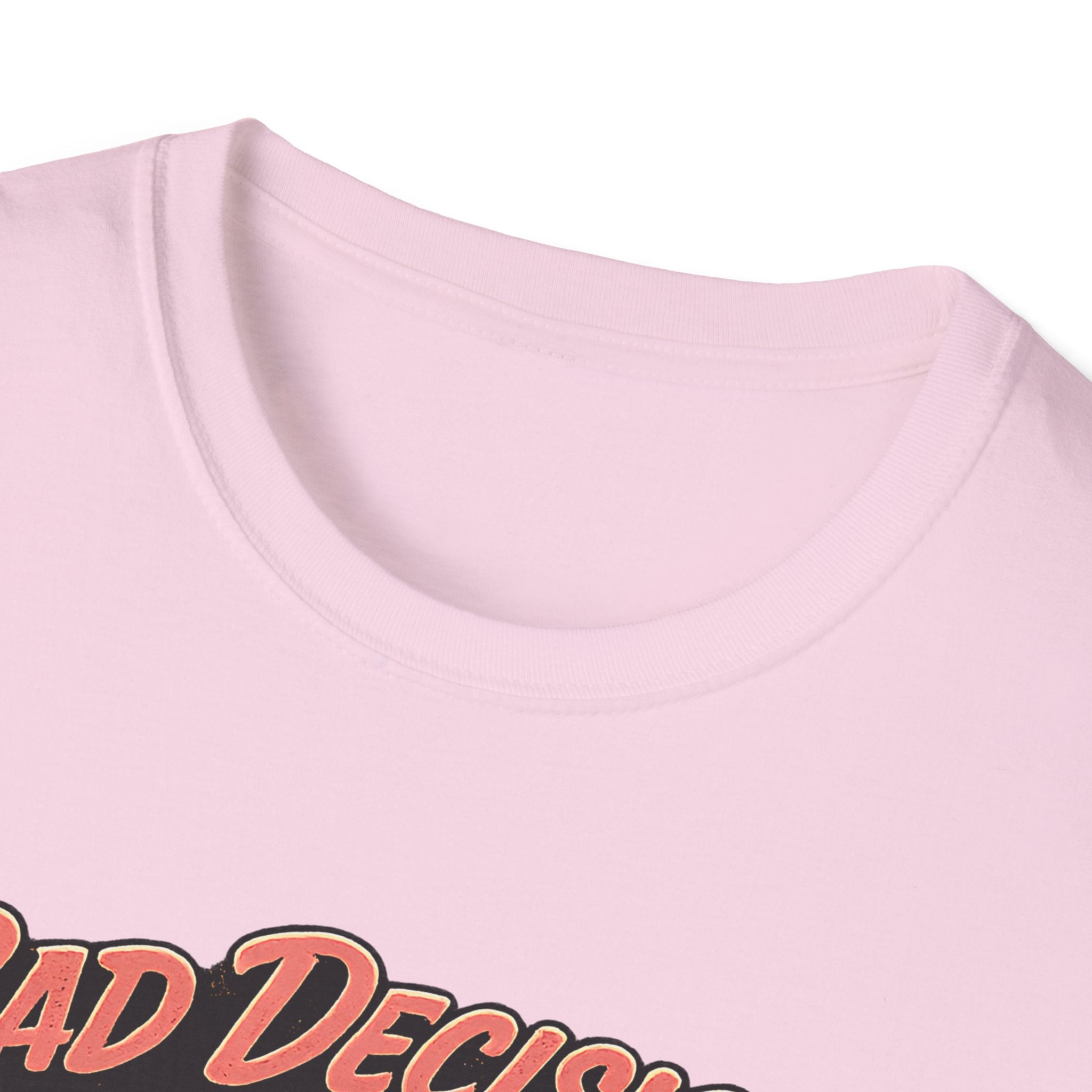 Bad Decisions Start Here Vintage Muscle Car T-Shirt — "Full Tank No Plan"