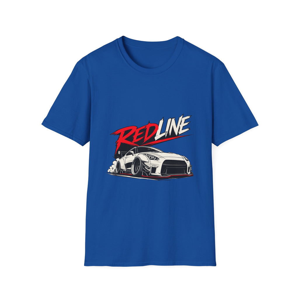 Redline Racing Car T-Shirt — Sporty Drift Graphic Tee