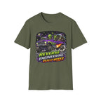 T-Shirt — "Reverse Engineering Really Works" Alien Hot Rod Graphic Tee