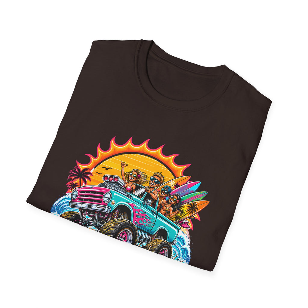 Surf Buggy T-Shirt — Retro Beach Cruiser Graphic Tee