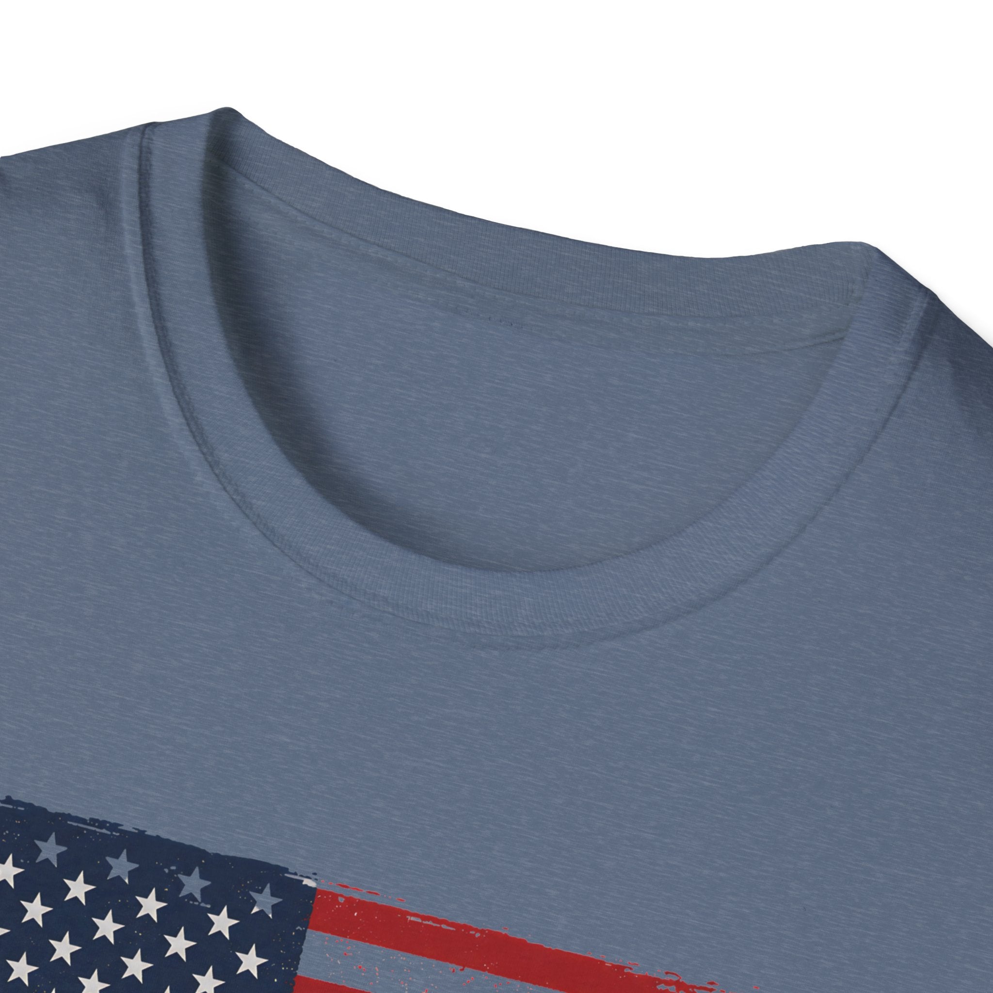 Built Here, Driven Proud Truck T-Shirt — American Flag Vintage Pickup Tee