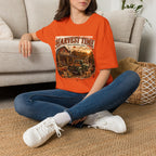 Harvest Time T-Shirt — Vintage Farm Market Fall Tee
