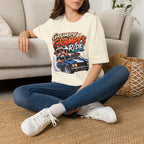 Grumpy Grampy’s Ride T-Shirt — Retro Grandpa Car Racing Tee