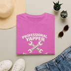 Professional Yapper T-Shirt — “Professional Yapper Amateur Mechanic” Funny Mechanic Tee