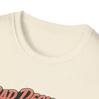 Bad Decisions Start Here Vintage Muscle Car T-Shirt — "Full Tank No Plan"