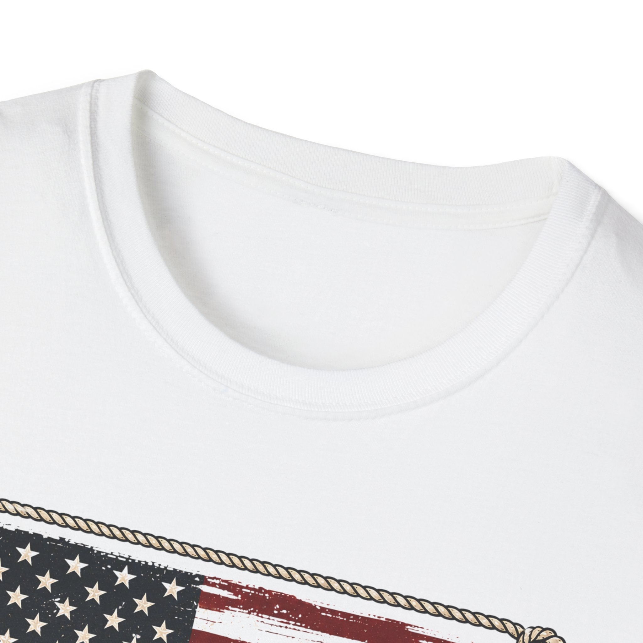 Made in America Truck T-Shirt — "Made in America. Built for the Land." Patriotic Vintage Pickup Tee