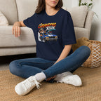 Grandpa's Ride T-Shirt — Vintage Muscle Car & Dog Graphic Gift