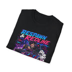 T-Shirt — "Respawn & Redline: No Lag Just Drift" Retro Gaming Drift Car Tee