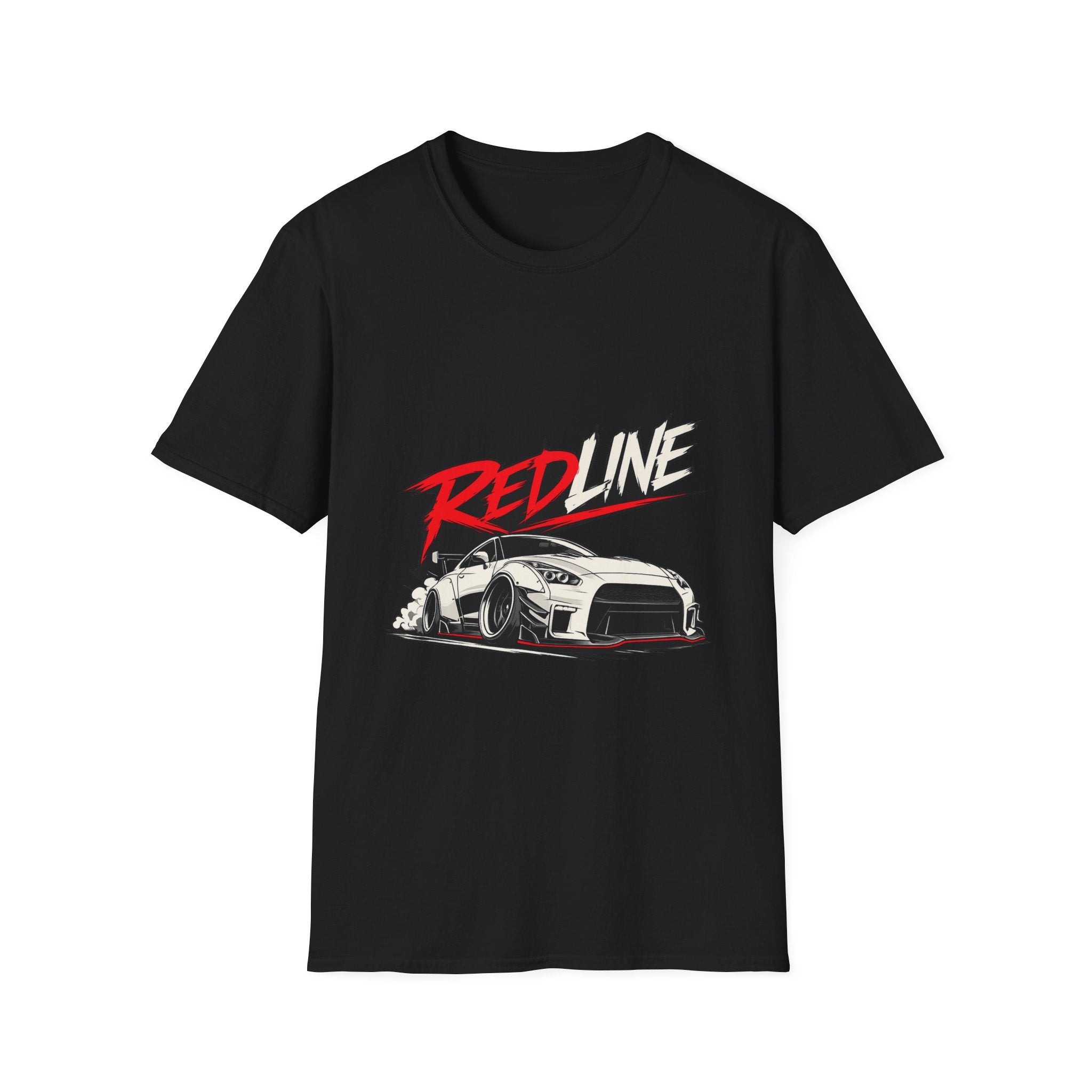 Redline Racing Car T-Shirt — Sporty Drift Graphic Tee