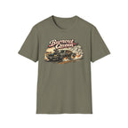 Burnout Queen T-Shirt — Vintage Muscle Car Graphic Tee