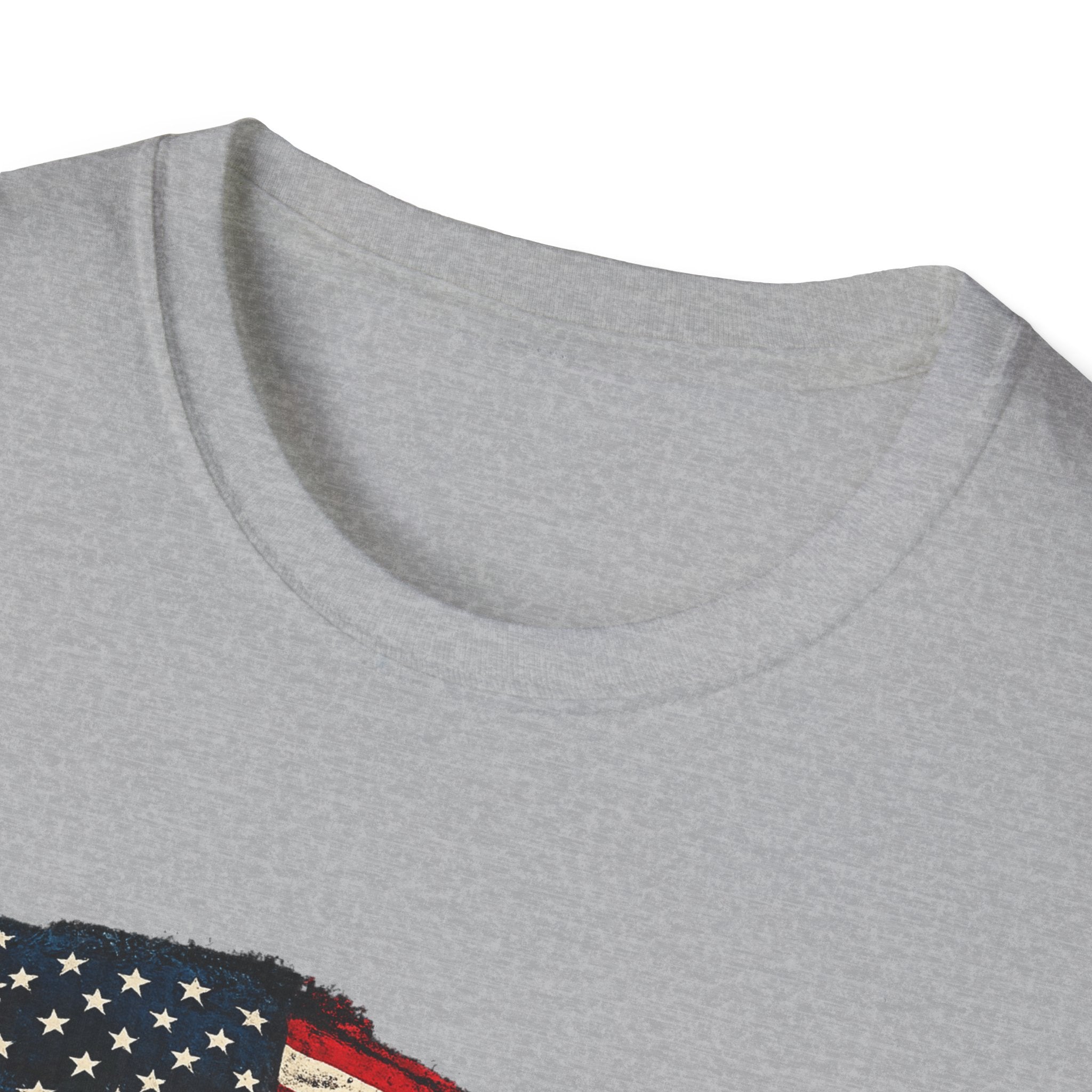 American Hot Rod T-Shirt – Vintage Flag Car Graphic