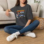 Grandpa's Ride T-Shirt — Vintage Muscle Car & Dog Graphic Gift