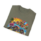 Beaches Do Be Crazy T-Shirt — Retro Surf Road Trip Tee