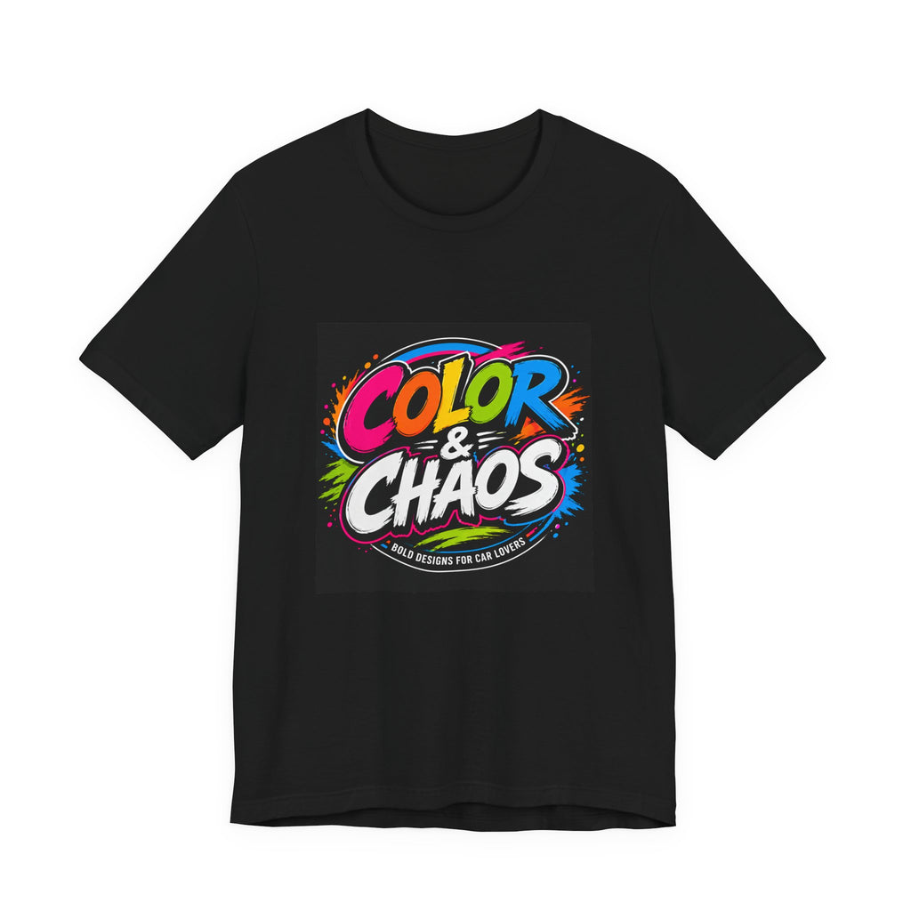 Color & Chaos Graphic Tee — Vibrant Streetwear T-Shirt