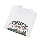 Truck Country T-Shirt — Vintage Mountain Camping Truck Graphic Tee