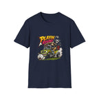 Golf Cart T-Shirt — "Playin' Around" Retro Cartoon Driving Design