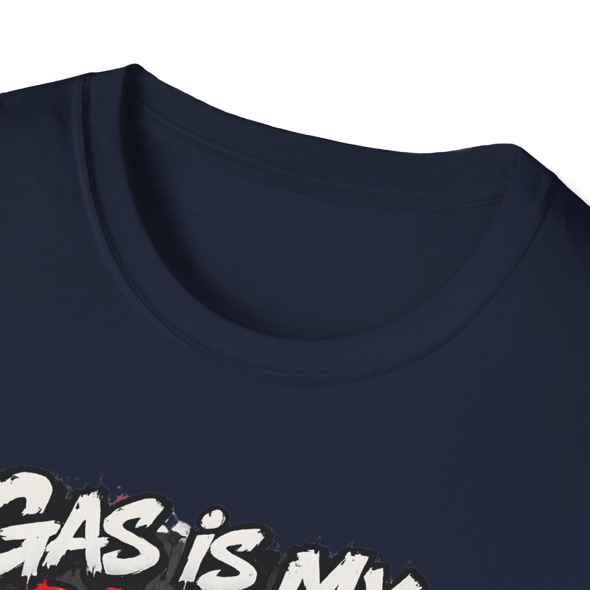 Gas Is My Personality T‑Shirt — Funny Car Fueling Graphic Tee for Gearheads
