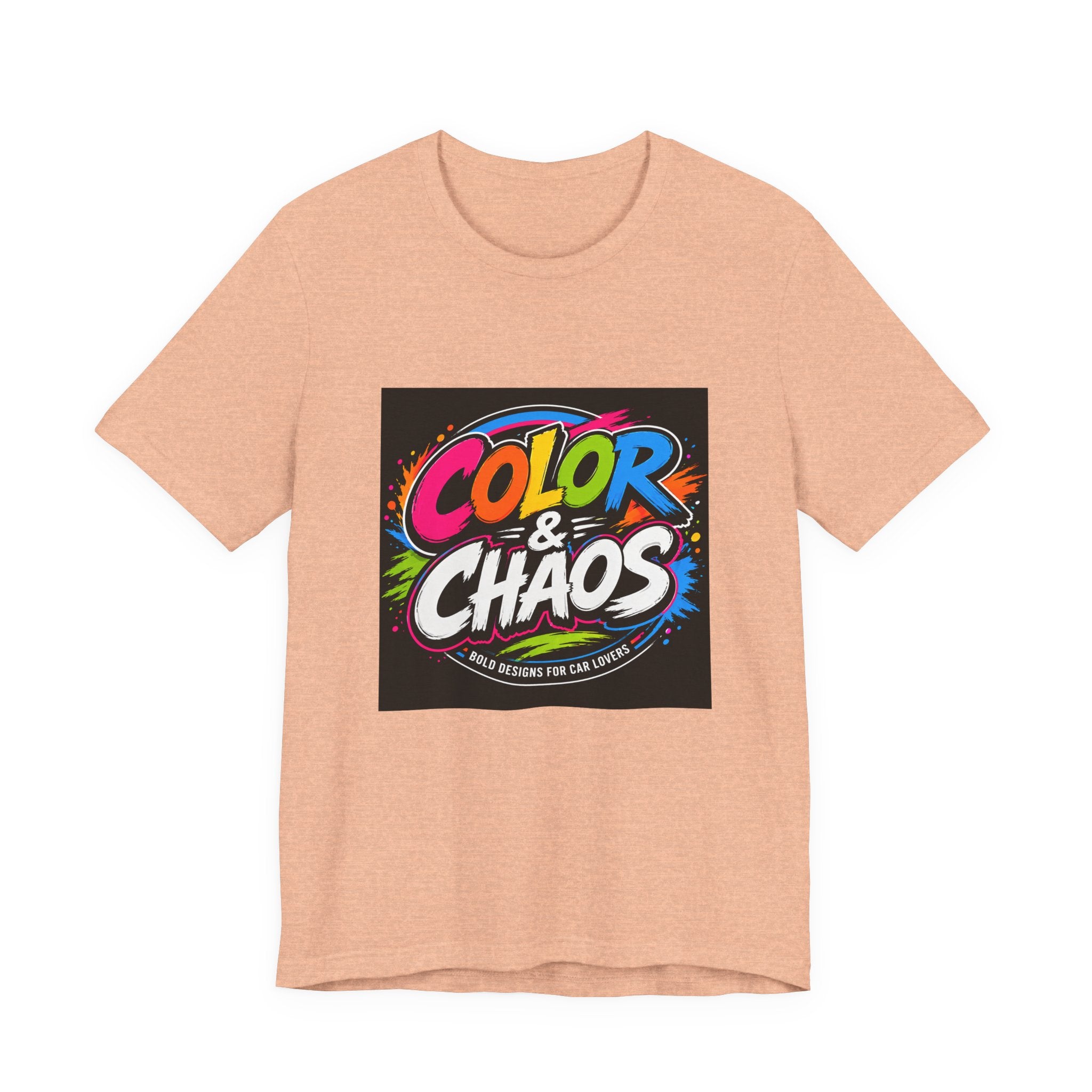 Color & Chaos Graphic Tee — Vibrant Streetwear T-Shirt