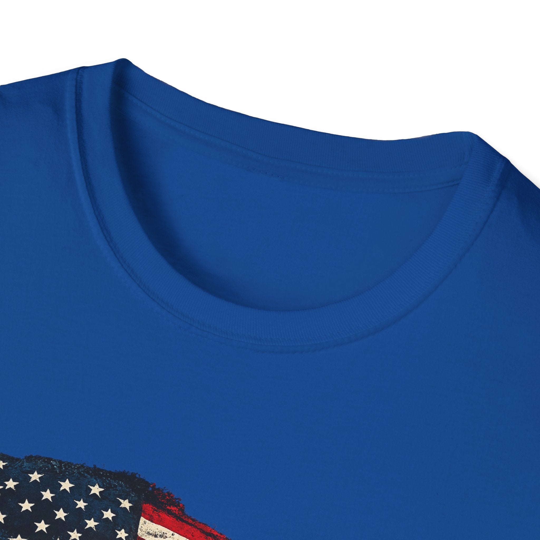 American Hot Rod T-Shirt – Vintage Flag Car Graphic
